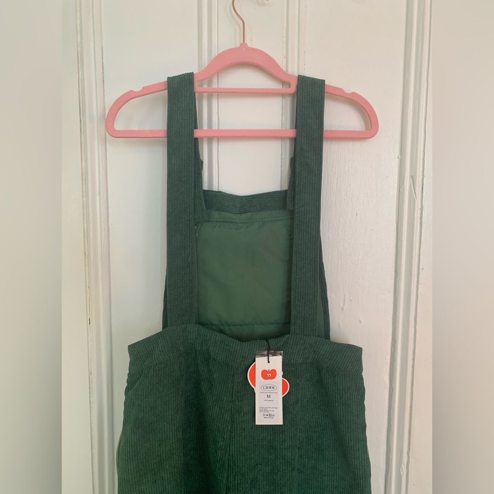 cider overalls, green, size M NWT - Picture 4 of 7